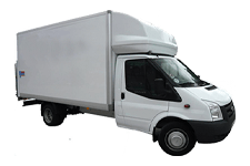Van Hire Irvine - Ford Luton 3.5 ton Tail Box Lift Truck - Truck hire Irvine