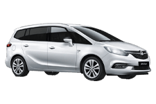 Van Hire Irvine - Vauxhall Zafira 7-Seater - Minibus hire Irvine